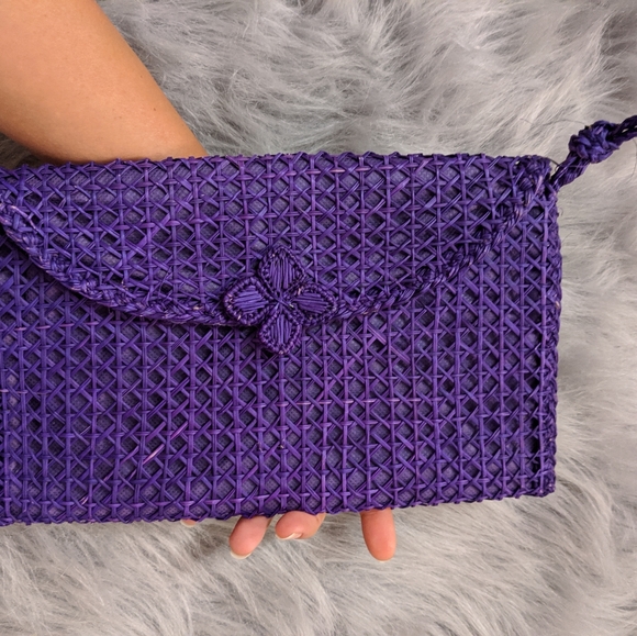 Wristlet / Cluth new Bag sustainable fashion - Picture 5 of 8